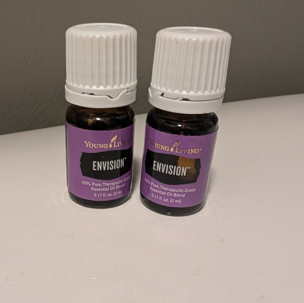 (2) New Young Living 5mL Envision